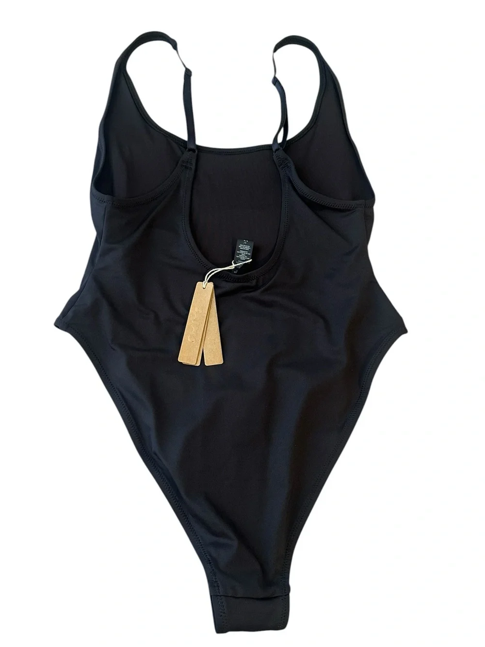 SKIMS Black One-Piece Swimsuit